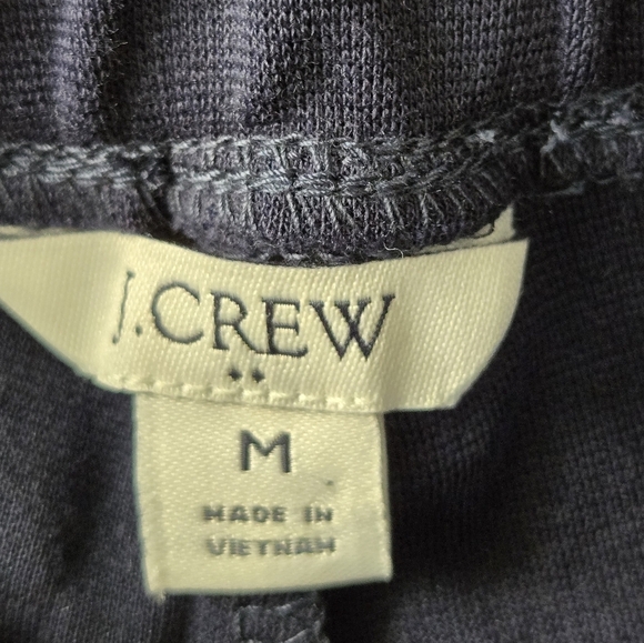 Navy Blue Pintuck Sweatpants Casual Pants Size Medium - Picture 7 of 16